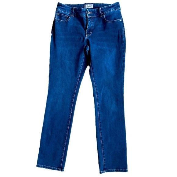 Chicos So Slimming straight leg jeans Chicos size 0 - Picture 1 of 8